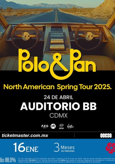 Polo & Pan encenderá el Auditorio BB