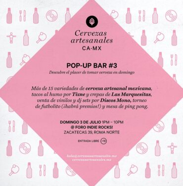 Cervezas Artesanales CAMX en el Foro Indie Rocks!