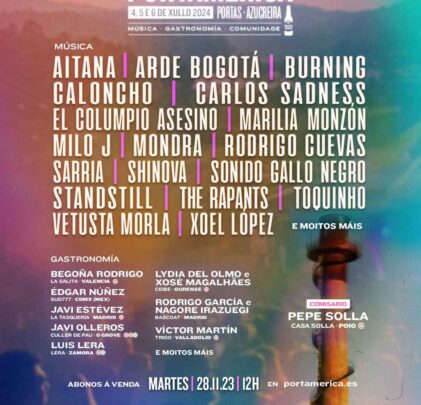 Descubre los primeros confirmados de PortAmérica 2024