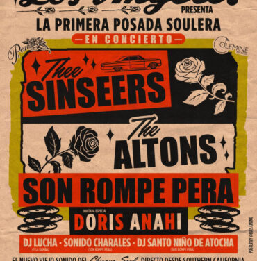 The Altons, Thee Sinseers y Doris Anahí en el Salón Los Ángeles