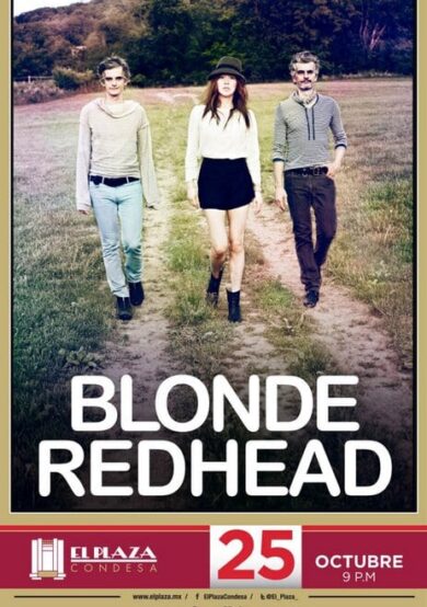 Blonde Redhead en El Plaza Condesa