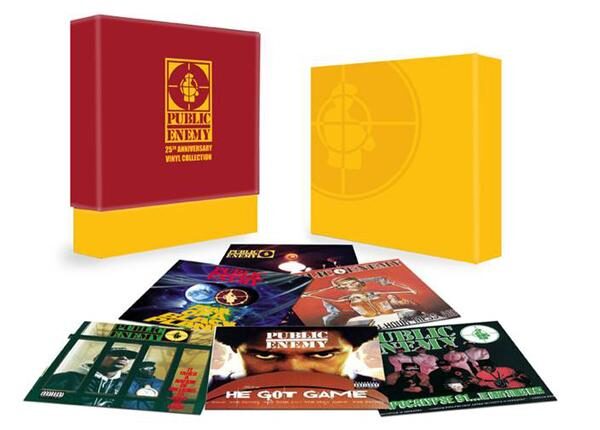 Lanzan box set por los 25 años de Public Enemy