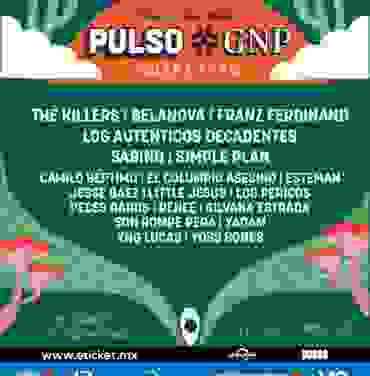 PRECIOS: Festival Pulso GNP 2024 revela lineup
