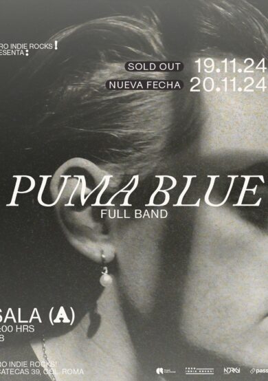 ¡NUEVA FECHA! Puma Blue se presentará en el Foro Indie Rocks!