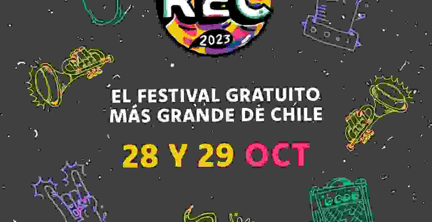 Conoce el lineup del festival REC 2023