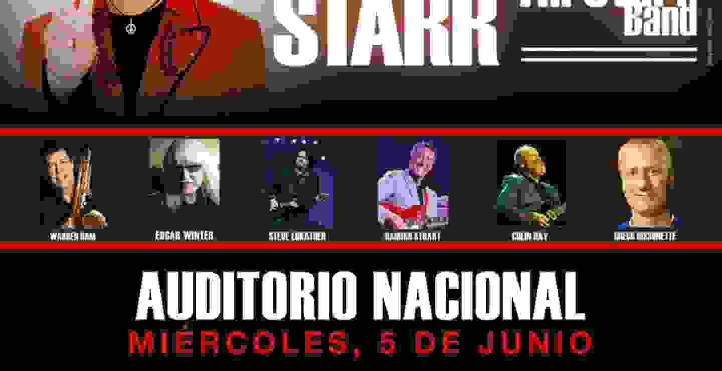 Ringo Starr se presentará en el Auditorio Nacional