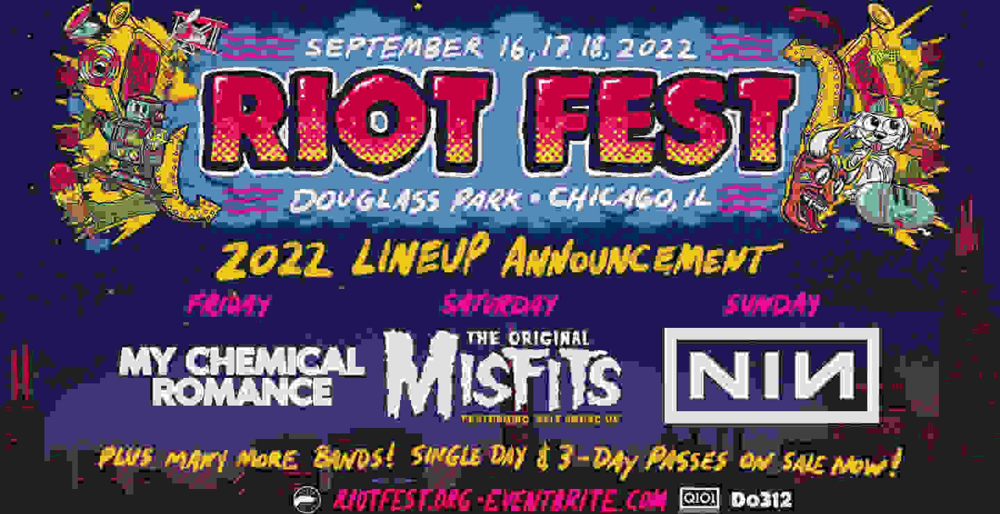 Ya está listo el lineup para el Riot Fest 2022