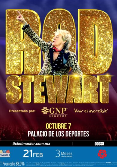 PRECIOS: Rod Stewart deslumbrará en el Palacio de los Deportes