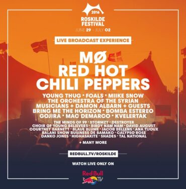 ¡Sintoniza aquí el streaming oficial del Festival Roskilde por Red Bull TV!