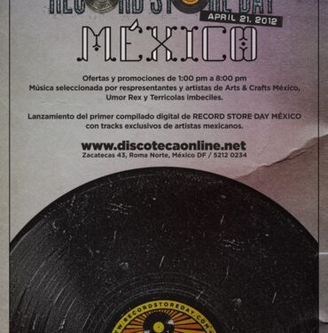 Discoteca: embajador oficial del Record Store Day en México