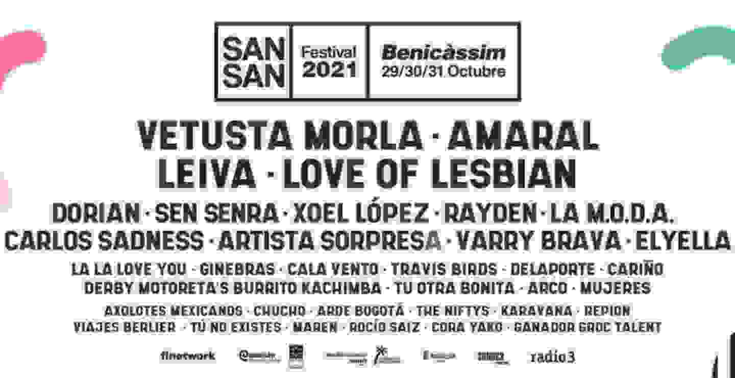  Vetusta Morla, Dorian y más en el SanSan Festival 2021