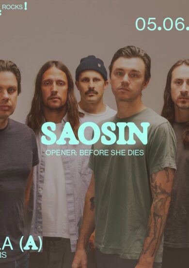 PRECIOS: Saosin se presentará en el Foro Indie Rocks!