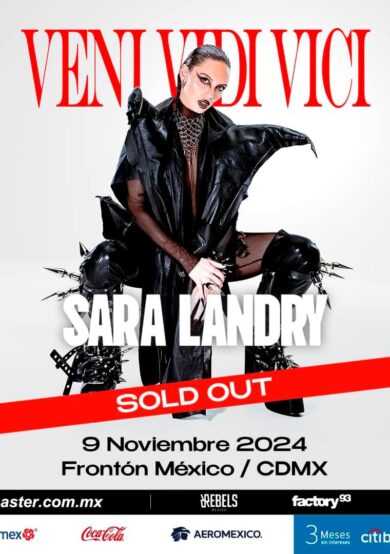 SOLD OUT: Sara Landry electrizará el Frontón México