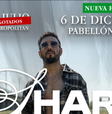 NUEVA FECHA: Sharif hará vibrar el Pabellón Oeste