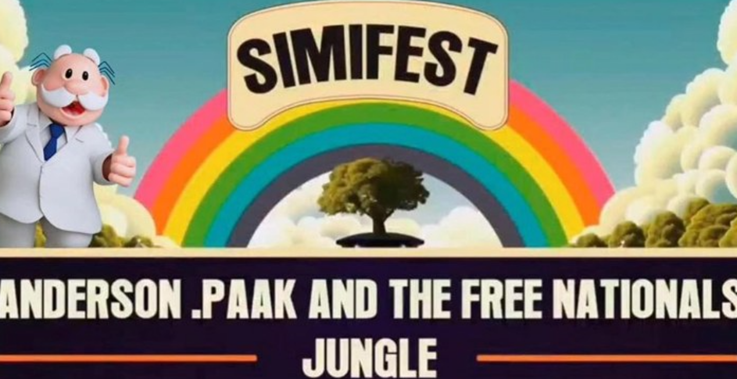 PRECIOS: Anderson .Paak y Jungle en el Simi Fest 2024