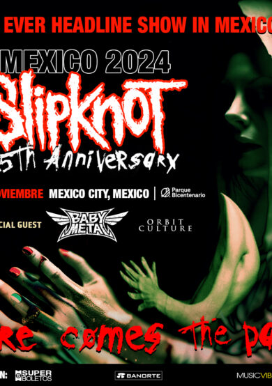 PRECIOS: Slipknot se presentará en Parque Bicentenario