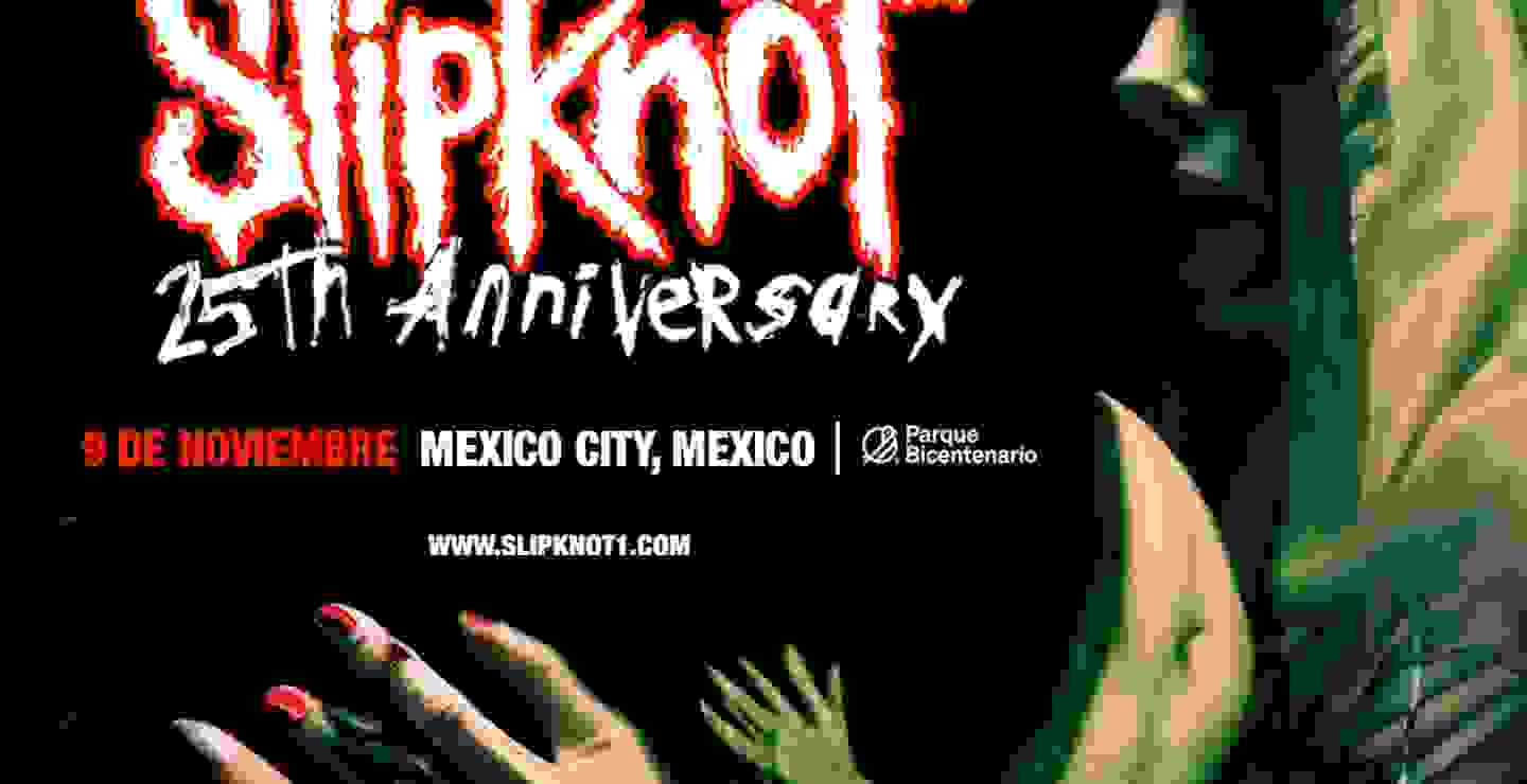 Slipknot se presentará en Parque Bicentenario