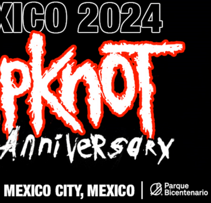 PRECIOS Y HORARIOS: Slipknot se presentará en Parque Bicentenario