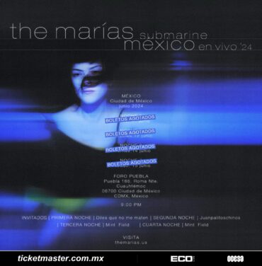 ¡Sold Out! The Marías se presentará en Foro Puebla
