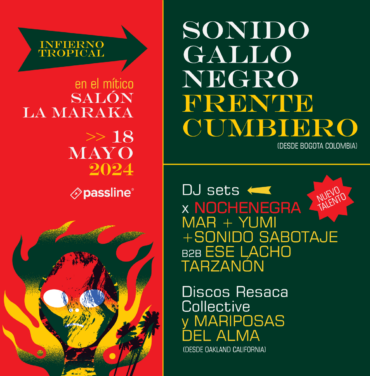 Sonido Gallo Negro + Frente Cumbiero en el Salón La Maraka