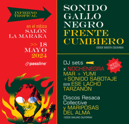 Sonido Gallo Negro + Frente Cumbiero en el Salón La Maraka