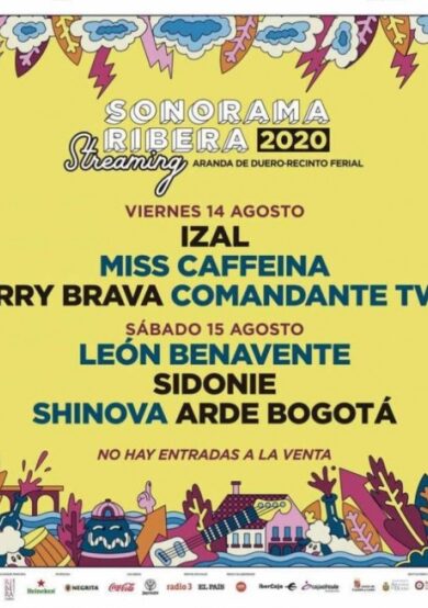 Sonorama Ribera tendrá su edición 2020 por streaming