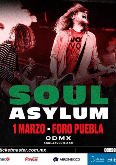 Soul Asylum se presentará en el Foro Puebla