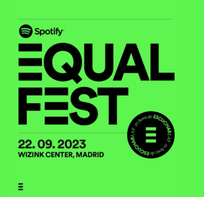 Spotify Equal Fest anuncia fecha en Madrid