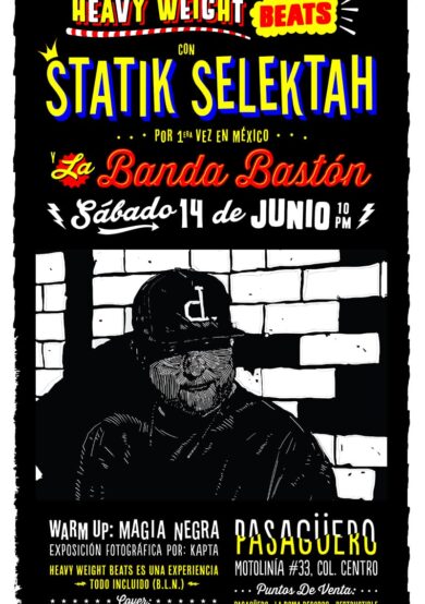 El Fanzine presenta: Statik Selektah en el Pasagüero