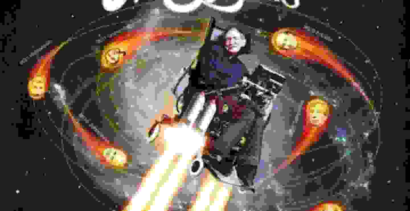Stephen Hawking coverea a Monty Python