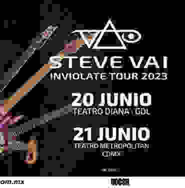 Steve Vai llegará al Teatro Metropólitan