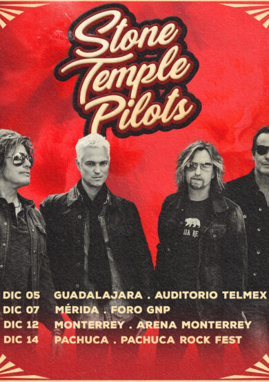 PRECIOS: Stone Temple Pilots dará tour por México