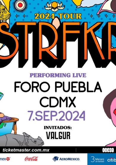 PRECIOS: STRFKR se presentará en el Foro Puebla