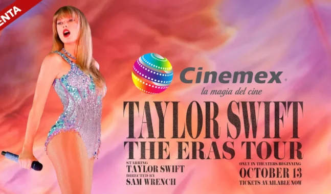 Podrás ver 'The Eras Tour' de Taylor Swift en una sala privada
