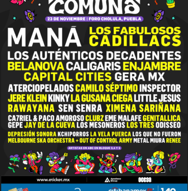 PRECIOS: Tecate Comuna 2024 anuncia lineup