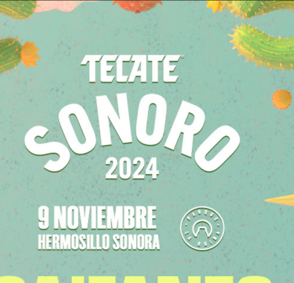 PRECIOS: Enjambre, Gera Mx y Julieta Venegas en el Tecate Sonoro 2024
