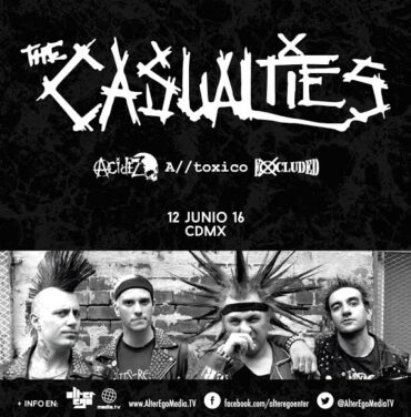 The Casualties en la Ciudad de México