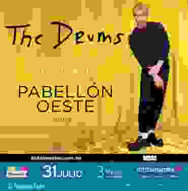 PRECIOS: The Drums se presentará en el Pabellón Oeste