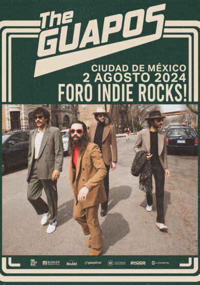 The Guapos se presentará en el Foro Indie Rocks!