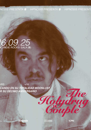 Hipnosis Presenta: The Holydrug Couple + Sunbeam Sound Machine en Foro Indie Rocks!