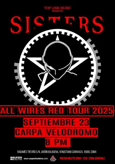 PRECIOS: The Sisters of Mercy regresa a la CDMX