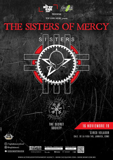 The Sisters of Mercy regresa al Circo Volador