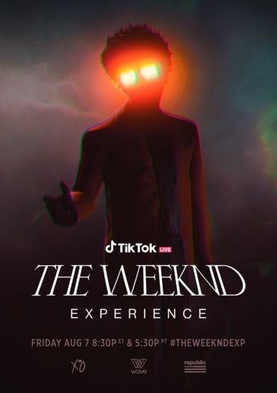 The Weeknd ofrecerá live desde TikTok