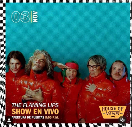 The Flaming Lips se presentará en House of Vans