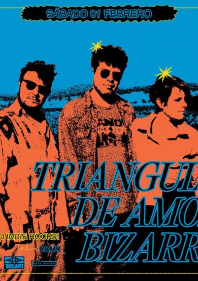 Triángulo de Amor Bizarro visitará el Foro Indie Rocks!