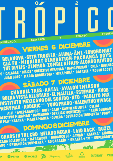 Trópico 2024: lineup, precios, horarios y más