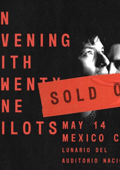 SOLD OUT: Twenty One Pilots se presentará en el Lunario del Auditorio Nacional