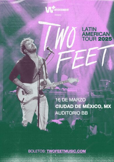 Two Feet se presentará en el Auditorio BB