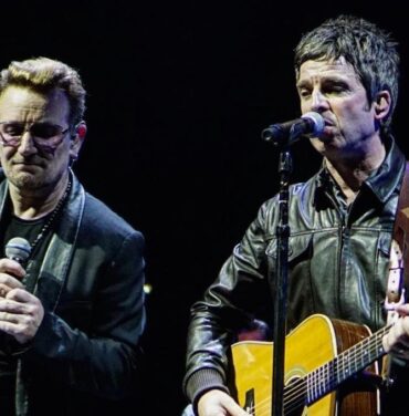 U2 versiona canción de Oasis con Noel Gallagher