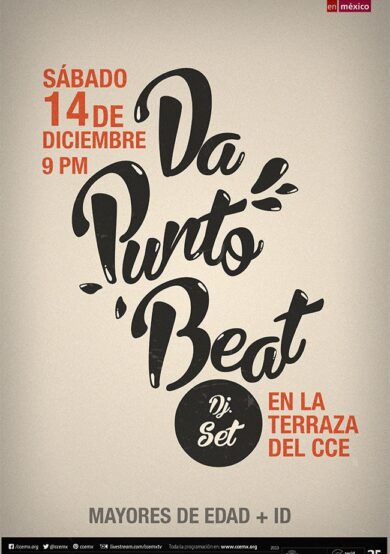 Da Punto Beat (dj set) en el Centro Cultural España
